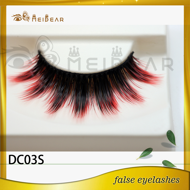 Newly fashion  faux mink eye lashes in custom logo boxes